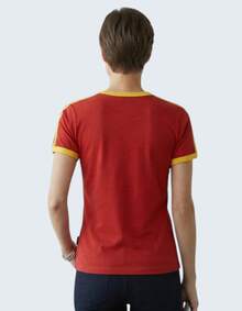 Camisa Feminina Brasil Bordada Bandeira Estilo Y2K Retrô Vintage - Vermelho - Visão 9