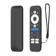 Silicone Protective Case For Onn.GoogleTV Box 4K Pro Remote Controller Cover With Lanyard Shockproof Shell Remote Control Sleeve - Multicolor - View 15