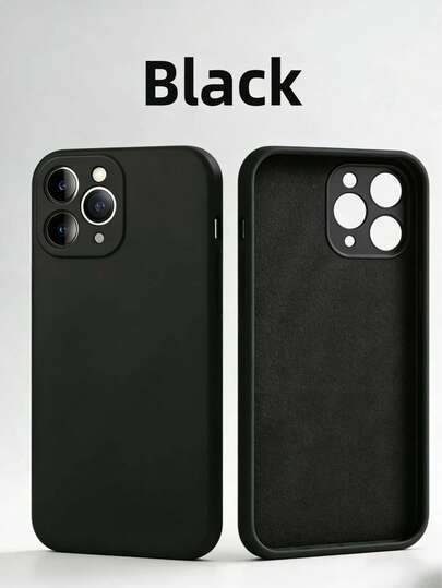 Shockproof Anti-Fingerprint Silicone Phone Case Compatible With IPhone 16/15/14/13/12 Pro Max, S23 Ultra, Redmi Note 11, OPPO Phones, Apple 17/17 Pro/17 Pro Max, Kindle Paperwhite 13, Kindle Paperwhite 16, Black Shark, 17 Pro Max, Honor Magic 7 Lite, OPPO A40, 13, Phone Cover, Phone Accessories, A56 5G, Phone Case, 13 Mini Phone Case, Suitable As Gift For Girlfriend