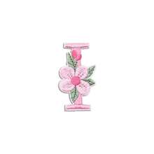 1/26pcs Computer Embroidered Flower & Colorful English Letter Patches, Sewing Applique Decoration Stickers With Adhesive Back (Multiple Colors Available) - Pink - View 15