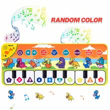 Musical Carpet With Sound & Light Effects, Animal Themed Touch Play Mat, Portable Floor Piano Dance Mat With Recording, Playback & Demo Modes, Early Education Development Music Toy Gift For Boys & Girls - Multicolor - View 13