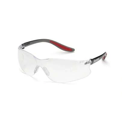 WELSG14GAF - Xenon Clear Lens Anti-Fog Safety Glasses, Black Frame, Polycarbonate Lens, Lightweight Design For Enhanced Vision And Eye Protection At Work