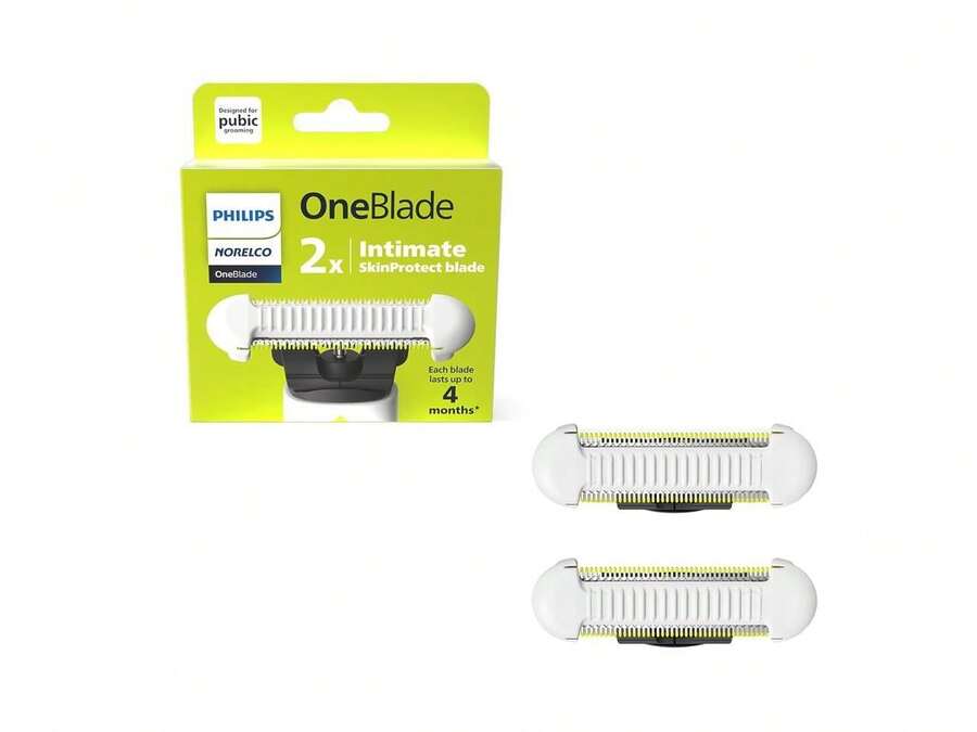Philips Norelco OneBlade Intimate Replacement Blade - 2 Pack (QP229/80) - Black and White - View 1