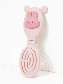 1个折叠旅行镜发梳 折叠口袋发梳 迷你发梳 - 彩色 - 查看 4