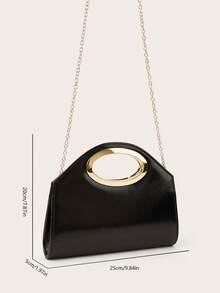 Bolso de mano tejido de moda color caqui AIBBYDAR para mujer, bolso de hombro versátil para vacaciones, playa, viajes de negocios, informal, minimalista, vacaciones. - Negro - Ver 10
