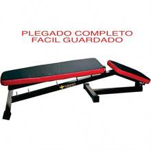 BANCO PARA PESAS EJERCICIO PLEGABLE USO RUDO - por defecto - Ver 7