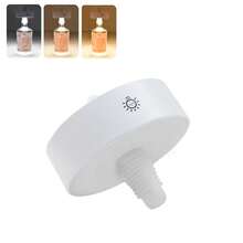 1 pieza Luz de botella de vino LED de 3 colores, con batería AAA, regulable con toque, lámpara de ambiente para bares, restaurantes, campamento, luces nocturnas - lámpara de botella de vino - Ver 13