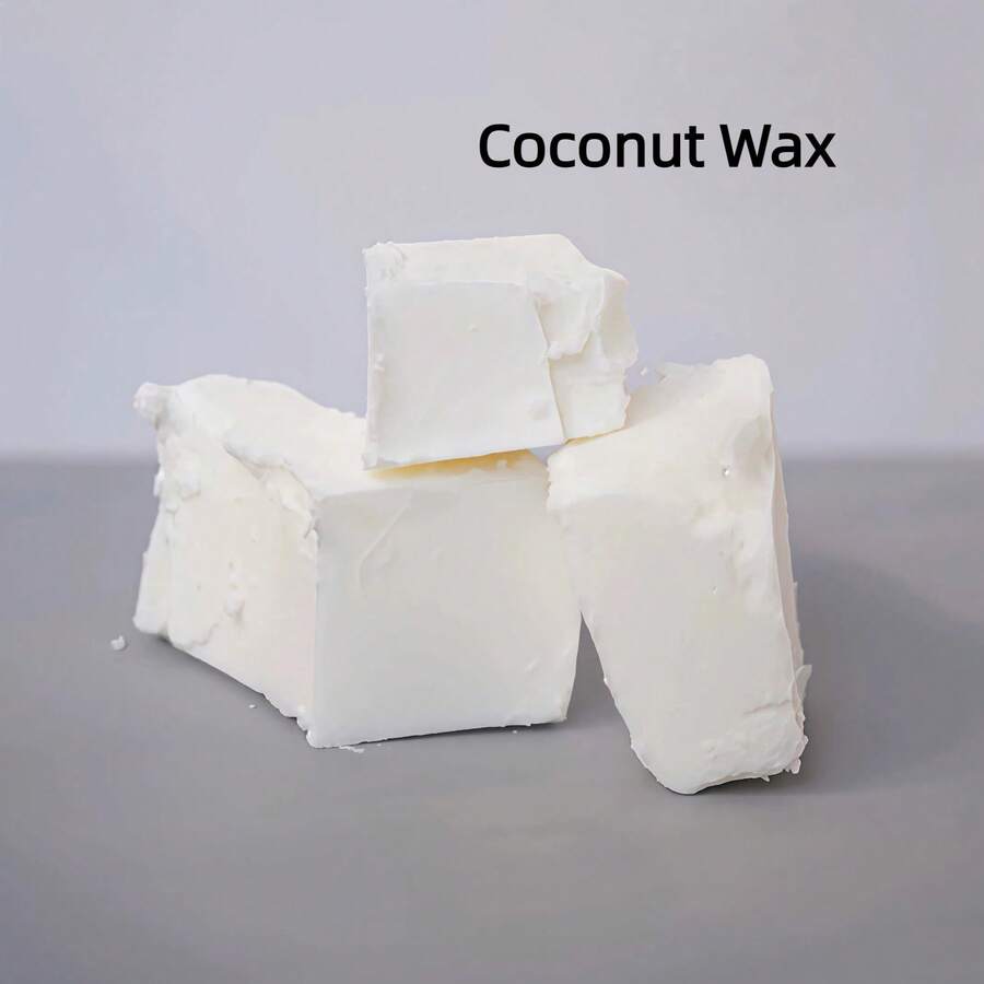1000g Sáp dừa tự nhiên - Nguyên liệu làm nến chất lượng cao, thích hợp cho mùa cưới, lễ Phục sinh, làm nến thơm DIY, pha trộn sáp đậu nành, đổ đầy nến hũ, bán sỉ & lẻ, trang trí nhà cửa. - 1PC - Xem 1