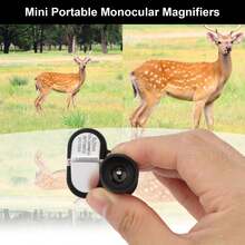 Cubidupi 8x20mm HD Mini Pocket Zoom Monocular Telescope, Outdoor Portable Mini Telescope, Suitable For Hunting, Camping, Mountaineering, Hiking, Birdwatching - 8x20 Portable Mini Telescope - View 10