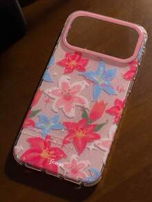 Ốp lưng điện thoại sang trọng, thời trang mùa xuân, đính sequin hoa hồng xanh dương, tương thích với iPhone 17 Pro Max 16 15 14 13 12 Pro Max 17 Pro 14 15 16 Plus 16 15 11 17. Thiết kế thẩm mỹ, nghệ thuật, bóng bẩy, chống sốc dành cho nữ. - Hồng - Xem 8