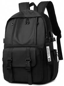 Men's Backpack, Business Commute Travel Large Capacity Rucksack For University Students - Multicolor - View 14