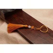 10个13厘米古典风格流苏吊坠，中国结流苏吊坠，可用于窗帘/服装/包包/工艺品等DIY装饰 - 多色 - 查看 6