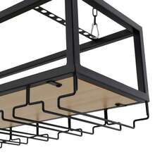 YUNRUX Freestanding Wine Racks & Cabinets - Black - View 4