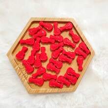 Hạt cườm acrylic hình hoạt hình 16mm, 50/100/150/200 chiếc, dùng để treo túi xách, dây điện thoại, phụ kiện trang sức tự làm. - Nhiều màu - Xem 9