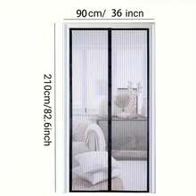 Summer Magnetic Mosquito Net Door Curtain, Auto Closing Anti Mosquito Bug Proof Screen For Home Bedroom Balcony - 多種 - 查看 7