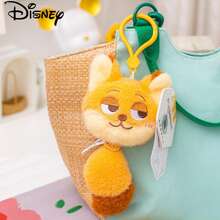 Disney 官方授权朱迪·霍普斯毛绒娃娃吊坠，疯狂动物城尼克背包挂饰，毛绒娃娃摆件，情侣吊坠，节日礼物 - 彩色 - 查看 15