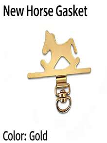 1个男女通用手机挂绳支架，不锈钢旋转半圆金属夹，超薄金属配件，适用于手机挂绳，防丢，耐用，适合所有季节户外露营旅行居家办公学校宿舍冬季生日礼物日常使用 - 彩色 - 查看 13