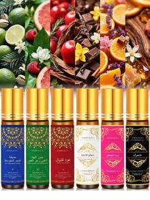 EMBRACEX. 10毫升阿拉伯香氛精油，迪拜香氛精油，中东皇家沉香荣耀/尼罗河沉香，适用于香薰机、加湿器、DIY香皂、蜡烛制作、皮革护理，开斋节、宰牲节礼物，持久留香，奢华品牌高级精油，尽显优雅，男女皆宜，0.34盎司，广藿香、迷迭香、薰衣草香调 - Oud for Glory - 查看 9