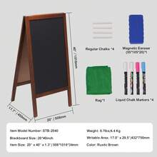 Bacheche - Modello stand, 51 x 102 cm (20 x 40 Zoll) - Visualizzare 7