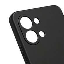 Capa de Silicone TPU 3 em 1 para Te Cno Spark GO 3: Capa macia de TPU e silicone, à prova de choque, moderna, fosca e resistente ao amarelamento + Protetor de tela de vidro temperado com dureza 9H para Te Cno Spark GO 3, resistente a arranhões e rachaduras, sem bolhas, ideal para jogos + Película para Lente. Kit de fácil instalação. Presente perfeito para a primavera. - Preto - Ver 7