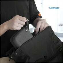 JETech Viajar Accesorios Organizadora Estuche Faltriquera Bolsa de Gadget Portátil Electrónico para MacBook Adaptador de Corriente Cable Lápiz Óptico Tarjeta SD Banco de Energía Unidad Flash USB - como en la foto - Ver 6