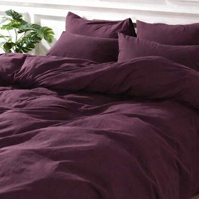 2/3 Pc Duvet Cover And Pillowcase | All Colors - All Sizes | Turkish Cotton | 135x200 - 150x200 - 160x220 - 200x200 - 200x220 - 220x240 | Duvet Set I