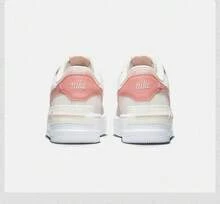 Nike 女士 W AF1 SHADOW 休闲运动鞋 - 米白色/粉紅色 - 查看 7