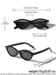 1 gọng kính nam hình oval, kiểu dáng tối giản, phù hợp cho việc đi lại hàng ngày và du lịch, kèm hộp đựng kính. - Nhiều màu - Xem 9