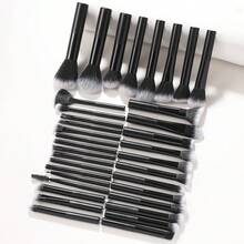 A 44/36-Piece Makeup Brush Set Made Of Biomimetic Fiber Bristles, Featuring Soft Bristles With Strong Pigment Pickup, A Versatile Full-Face Makeup Brush Set Suitable For Eyeshadow, Blush, And Foundation Application. - Multicolor - View 10