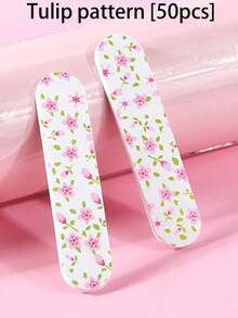 100/50/30/20/13/5/1pc Double-Sided Durable Portable Mini Nail File, Suitable For Natural Nails And Artificial Nails, Compact Colorful Design, Perfect For Manicure And Pedicure - Multicolor - View 18