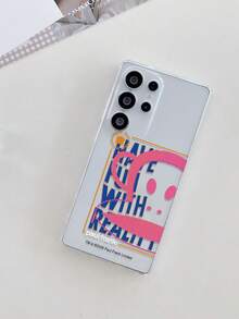 1个Paul Frank穿孔透明防摔TPU材质手机壳，适合作为节日礼物，大头猴和字母图案，UV印刷工艺，全新兼容三星、Nothing、Pixel系列手机，保护壳，节日礼物，日常通勤必备，高品质防摔设计 - 彩色 - 查看 2