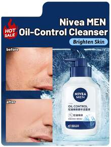 NIVEA 150克/5.29盎司控油亮肤洁面乳，蕴含北极冰川泥，泡沫丰富，按压式瓶口，8小时控油，德国研发配方，哑光质地，温和清洁，适合油性肌肤，早晚均可使用，四季皆宜，方便旅行携带。 - 亮膚 - 查看 1