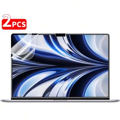 2片装高清高透PET屏幕保护膜，全屏覆盖，强效防指纹，触控灵敏，保护膜，屏幕保护膜兼容MacBook/电子产品/办公用品/电脑配件/电脑屏幕保护膜/Air 13保护壳/电脑保护/配件/电脑/电脑屏幕