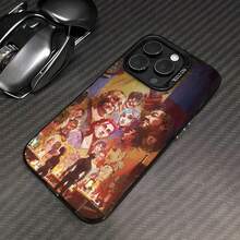 Personajes arcanos: colores vibrantes y unidad.funda de teléfono Fundas compatibles con ,Apple,VIVO,OPPO,,, y Honor.Fabricadas en silicona TPU,ofrecen protección contra golpes y caídas. - Negro - Ver 3