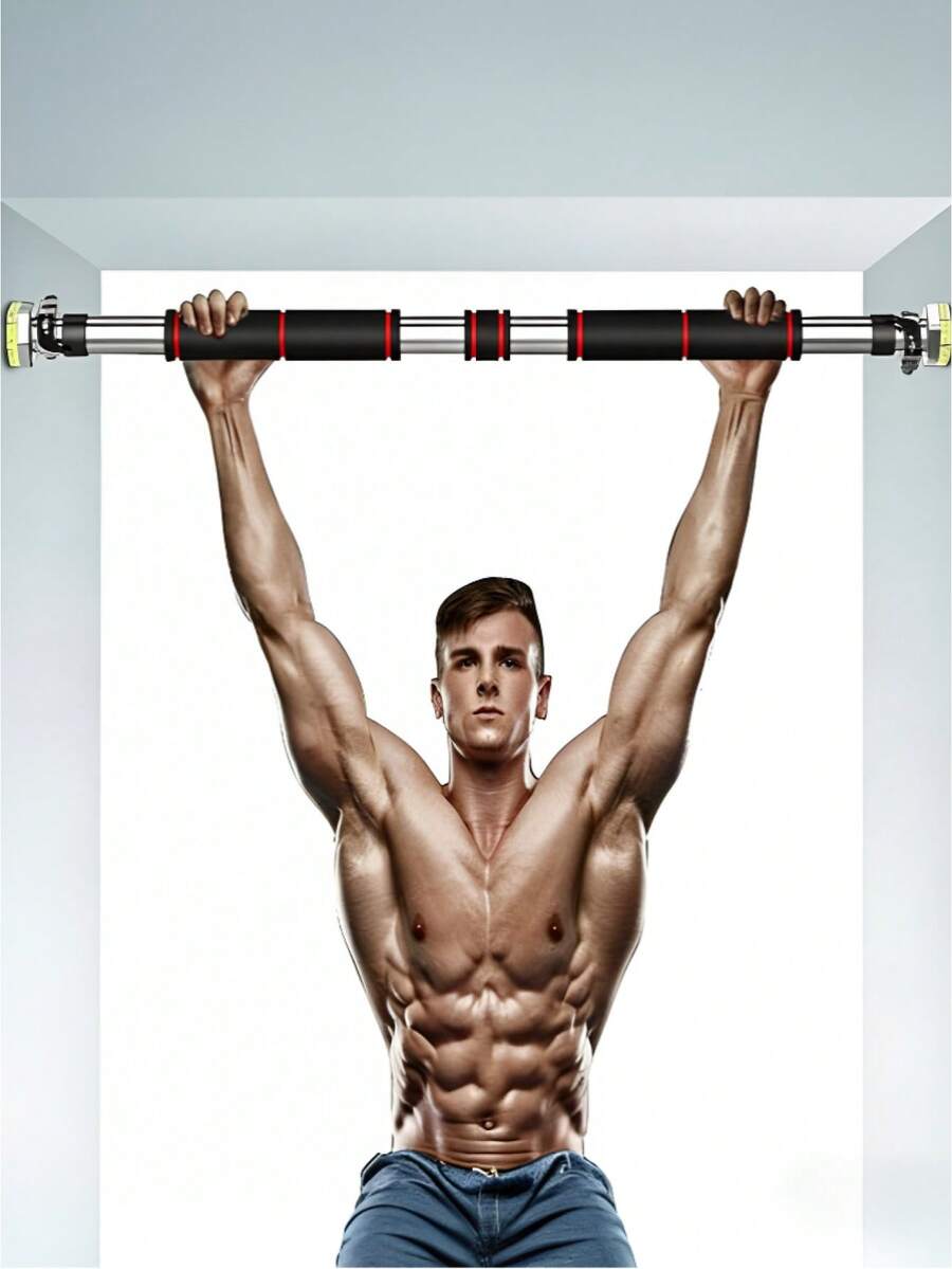 Thanh ngang điều chỉnh được, thanh xà đơn, thanh đa năng phù hợp cho các bài tập gắn cửa, dễ lắp đặt, phụ kiện tập luyện, dùng được cho cả nam và nữ, phù hợp cho người lớn, lý tưởng cho việc tập luyện tại nhà. - Nhiều thông số kỹ thuật - Xem 1