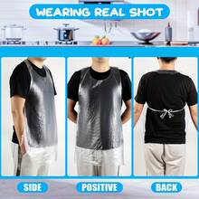 Bộ 100 tạp dề trong suốt, dày dặn, chống thấm nước, dùng một lần, bền chắc, chống nước, thích hợp cho nấu ăn, tiệc tùng, vẽ tranh, nướng BBQ và các hoạt động du lịch. - 100 chiếc - Xem 6