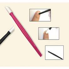 Multifunctional Nail Art Sticker Embossing Stick, Nail Decal Auxiliary Tool, Cuticle Nail Peeling Pen Stick - Multicolor - View 3