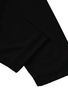 Pack de 4 Playeras con Capucha y Manga Larga para Hombre, Malla Micro Poliéster 150gsm, Transpirable, 8 Colores - Negro - Ver 5