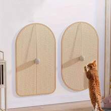Tabla rascadora de sisal para gatos - Durable, tabla rascadora de sofá, con juguetes para gatos y alfombra para gatos - 33*55 cm - Ver 3