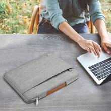 TECOOL 13-16 Inch Slim & Protective Laptop Sleeve Case With Telescopic Handle, Water-Repellent Computer Bag For MacBook Pro/Air,HP,Durable Polyester Briefcase For Men Women,Multiple Colors Available - View 8
