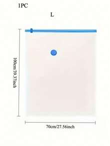 1/5/9/10 Pcs Jumbo Vacuum Storage Bags Set, Including 1 Manual Pump. These Bags Are Designed To Save Space, Provide Airtight Compression, And Protect Against Dust And Moisture - Multicolor - View 15