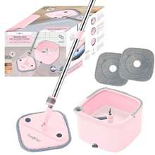 True & Tidy True Clean Spin Mop And Bucket System: Microfiber Cleaning Tools For Household Floor Maintenance - 1 - View 10