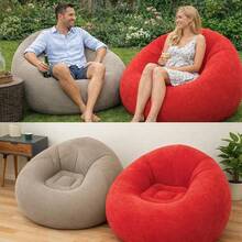 [Có bơm chân] Ghế thư giãn bơm hơi siêu thoải mái - Ghế sofa, ghế đẩu, ghế ngồi đa chức năng 3 trong 1, kiểu ghế lười, dùng được cả trong nhà và ngoài trời - Thích hợp cho ngoài trời, nhà cửa, sân vườn, chơi game và cắm trại - Lý tưởng cho mùa xuân, Ngày của Mẹ và Lễ Phục Sinh, Kích thước: 107cm x 104cm x 69cm - Nhiều màu - Xem 8