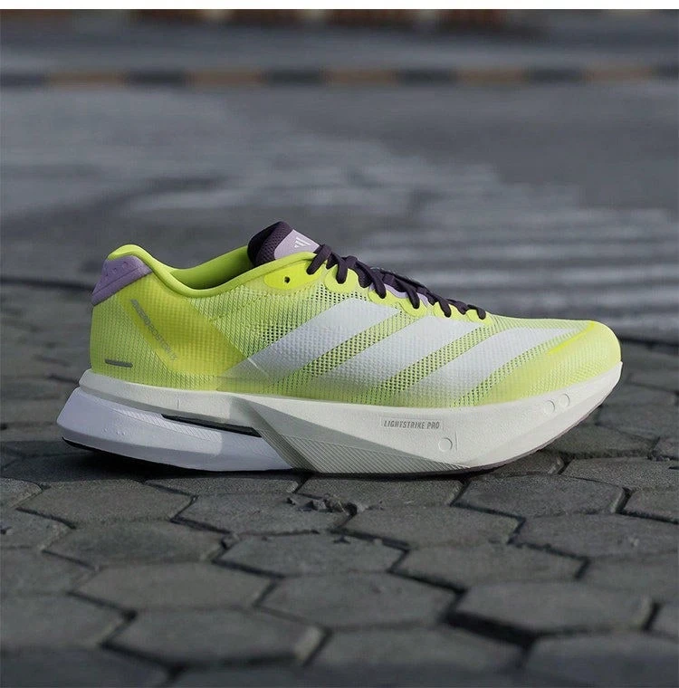 Adidas Giày chạy bộ chuyên nghiệp ADIZERO BOSTON 13 dành cho nữ, chất liệu sợi thủy tinh, dành cho tập luyện. - trắng xanh - Xem 1