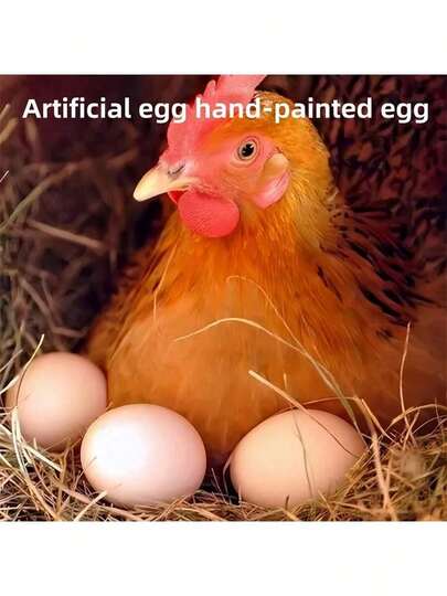 Bộ 6 quả trứng giả bằng nhựa, trứng nhân tạo giống thật để tự tay vẽ trang trí, trang trí nhà cửa, tiệc tùng. Nếu sản phẩm bị biến dạng, bạn có thể ngâm sản phẩm vào nước nóng và sản phẩm sẽ trở lại hình dạng ban đầu.