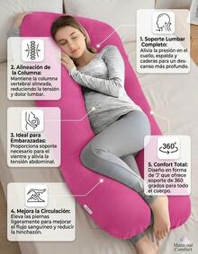 Pregnancy & Nursing Pillows - 玫紅色 - 查看 2