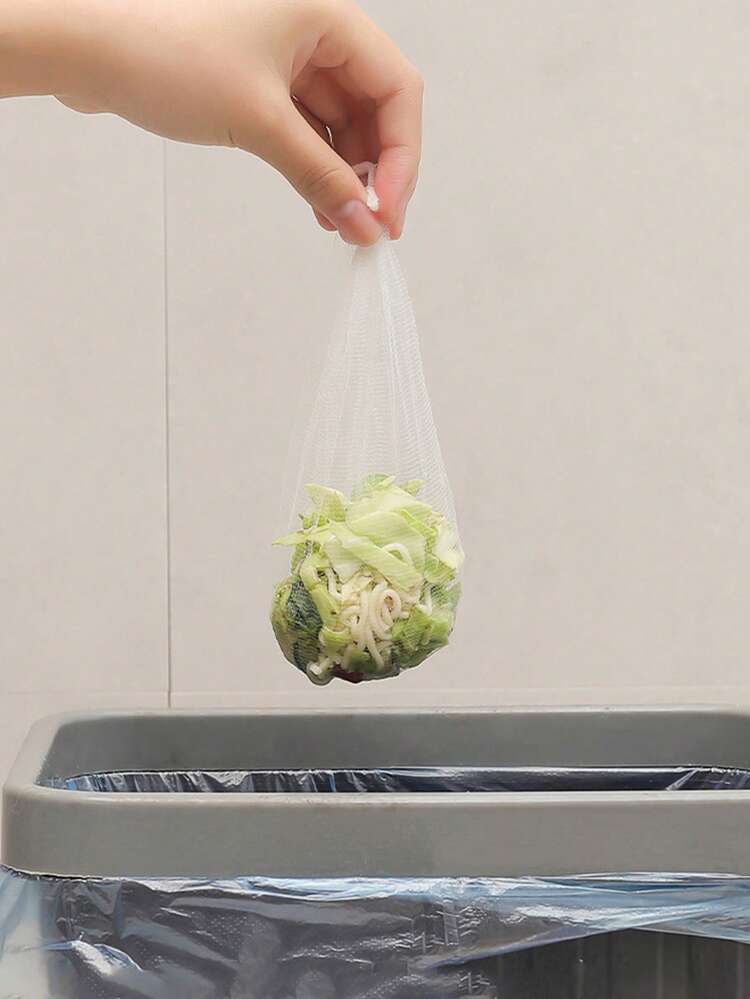 100/200pcs Sink Strainer, Kitchen Sink Filter Bags, Mesh Sink Drain Catcher, Collect Food Residue, Kitchen Drain Garbage Bag, Kitchen Accessories, Kitchen Filtering Tools - View 8