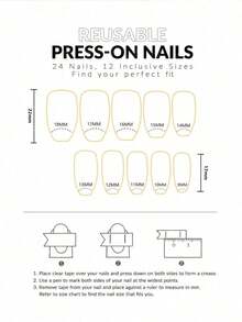 24pcs Ballet Dancer Shaped Shiny Rhinestone Nail Stickers, French Nude Color, Instantly Upgrade Your Nail Art. This Nail Sticker Set Includes 1pc Jelly Gel And 1pc Non-Slip Sticker, Designed In Korean/Japanese Style, Suitable For Parties, Dancing, And Daily Wear. Essential Nail Art Supplies. Nails - 多色 3 - 查看 5