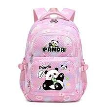 Panda Cute Backpack - Large Capacity Backpack With Adjustable Shoulder Straps, Lightweight Zipper, Printed With Stitch And Angel Patterns, Birthday Or Back To School Gift, Casual Backpack, Fun Design, Durable, Suitable For Teenagers,Large-Capacity Multi-Layer Pencil Case, Back To School Supplies School Essentials - Multicolor - View 15