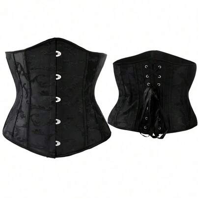 1pc Women's Deer Horn Waist Belt, Outerwear Corset Waist Cincher, Suitable For Party And Daily Wear